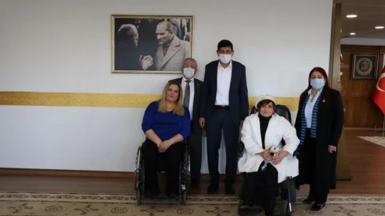 TSD Genel Başkanı Boyraz'dan Başkan Özcan'a ziyaret