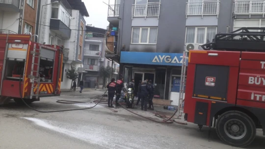 Tüpler bomba gibi patladı, ortalık savaş alanına döndü