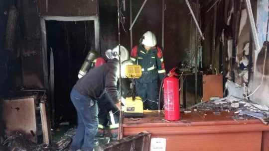 Tüpler bomba gibi patladı, ortalık savaş alanına döndü