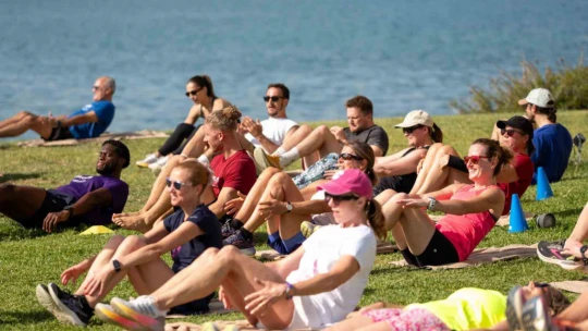 Türk ve İngiliz olimpiyat sporcuları, Anda Barut Collection'da buluştu