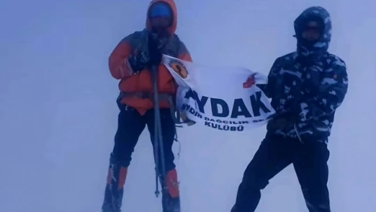 Türkiye'nin çatısına Aydın'dan ikinci tırmanış