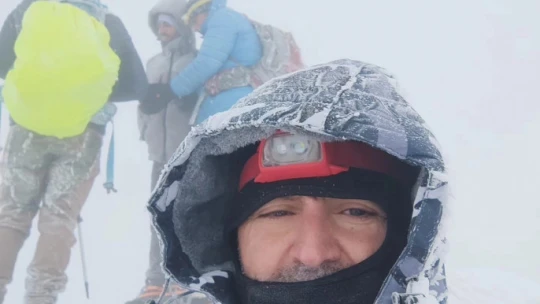 Türkiye'nin çatısına Aydın'dan ikinci tırmanış