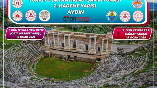 Türkiye Oryantiring Şampiyonası Aydın'da yapılacak