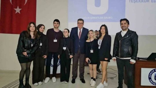 Ulaş, ADÜ öğrencilerine başarı hikayelerini anlattı