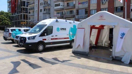 UMKE Aydın ekibinden '15 Temmuz' mesaisi