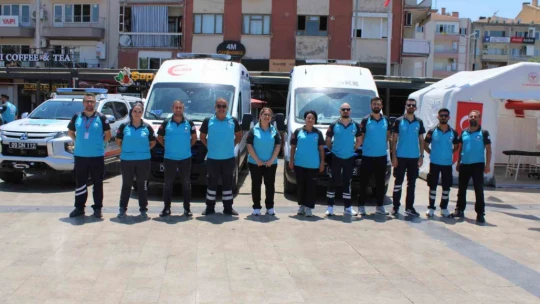 UMKE Aydın ekibinden '15 Temmuz' mesaisi