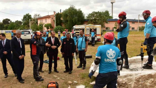 UMKE personeline hafif arama kurtarma eğitimi verildi