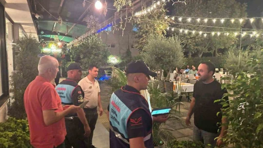 Umuma açık yerler denetlendi
