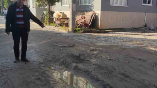 Umurlulu vatandaşlar bozulan yollarının yapılmasını istiyor