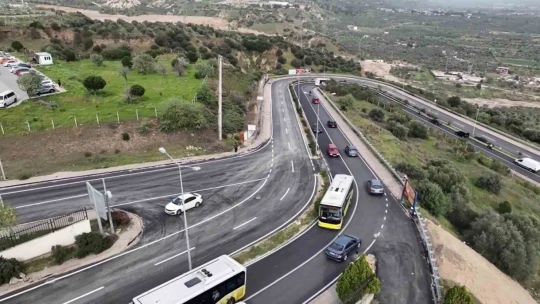 Üniversite hastanesi yolunda çalışma tamamlandı
