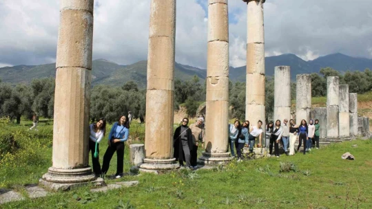 Üniversiteli gençler, Aydın'ı tanıyor