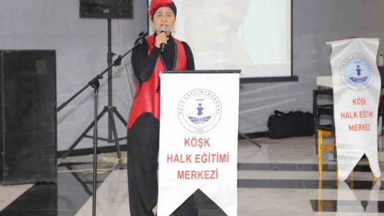 Ünlü şair Karakoç, Köşk'te anıldı