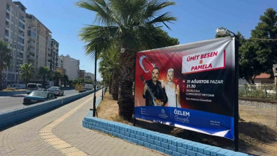 Ünlü Sanatçılar İncirliova'da Sahne Alacak