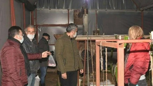 Üreticiler zirai don nöbetinde
