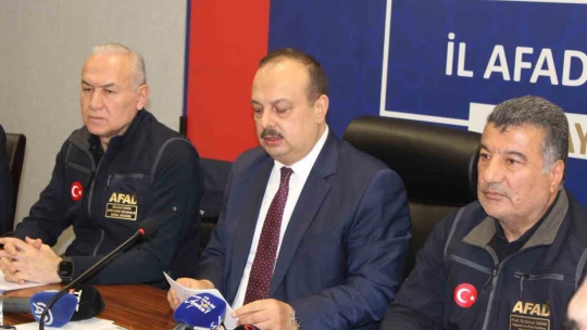 Vali Canbolat: 'Tsunami tahliye planı haritaları oluşturuldu'
