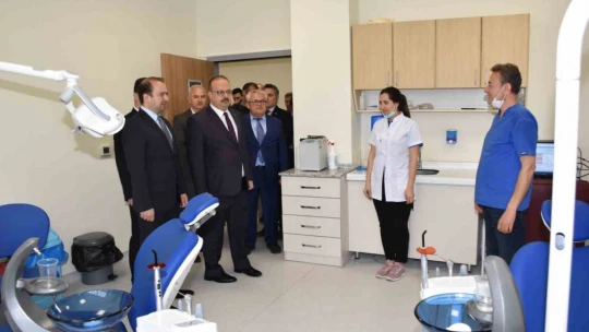 Vali Canbolat, Çine Devlet Hastanesi yeni hizmet binasında incelemelerde bulundu