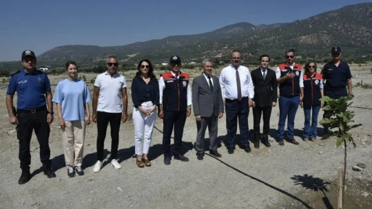 Vali Canbolat incir hasadına katıldı