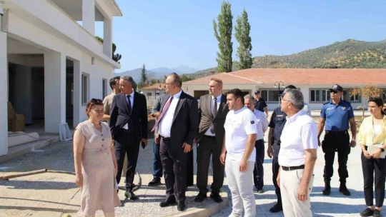 Vali Canbolat, Köşk Engelsiz Yaşam Merkezi çalışmalarını inceledi