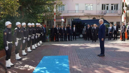 Vali Canbolat, TBMM Başkanı Kurtulmuş'u ağırladı
