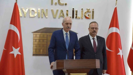 Vali Canbolat, TBMM Başkanı Kurtulmuş'u ağırladı