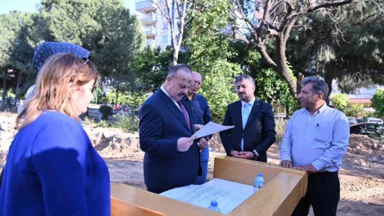 Vali Canbolat, yapımı devam eden huzurevinde incelemelerde bulundu