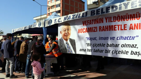 Merhum Başbakan Erbakan Nazilli'de anıldı
