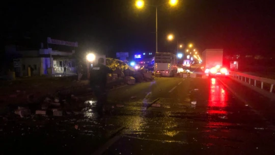 Nazilli'de facia ucuz atlatıldı