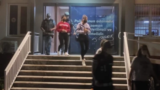 Nazilli'de masaj salonuna şok baskın