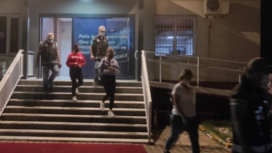 Nazilli'de masaj salonuna şok baskın