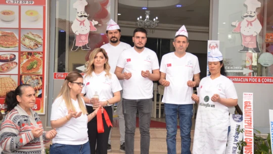 Gaziantep Çıtır Lahmacun Salonu dualarla açıldı