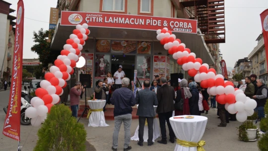 Gaziantep Çıtır Lahmacun Salonu dualarla açıldı