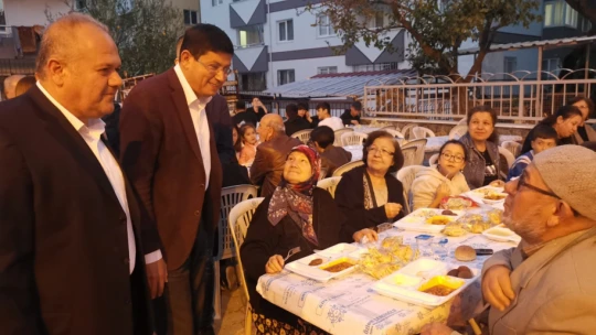 Nazilli'de iftar sofraları doldu taştı