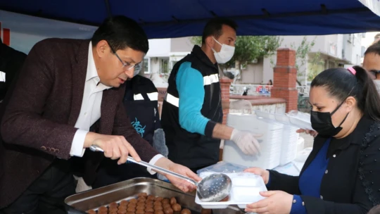 Nazilli'de iftar sofraları doldu taştı