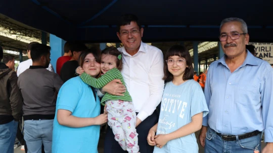 Nazilli'de 10 binlerce kişi aynı sofrada buluşuyor