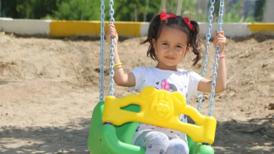 Gedikaltı'nda çocuklar yeni parkına kavuştu