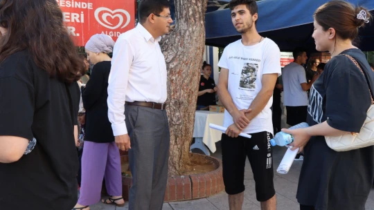 Öğrencinin imdadına Başkan Özcan yetişti