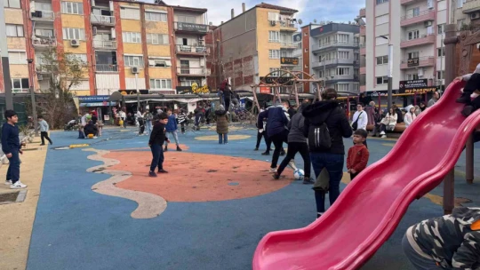Yarıyıl tatilinde parklar doldu