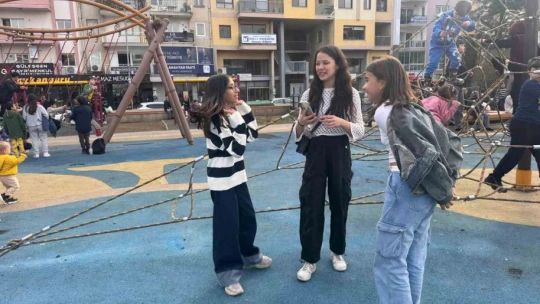 Yarıyıl tatilinde parklar doldu