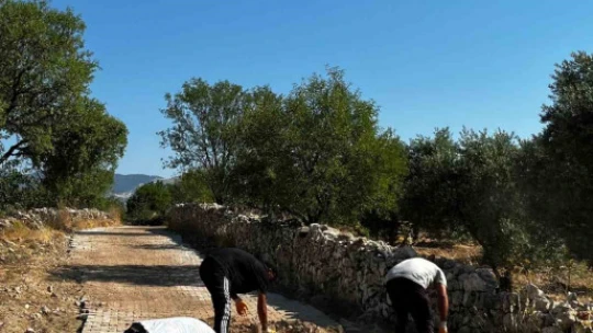 Yaykın Mahallesi'nde yol çalışmaları devam ediyor