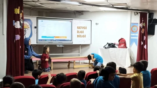 Yedi Eylül İlkokulu'nda Afet Farkındalık eğitimi