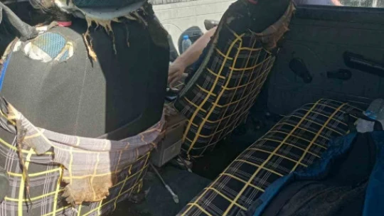 Yeni aldığı otomobil 1 saat içinde küle döndü