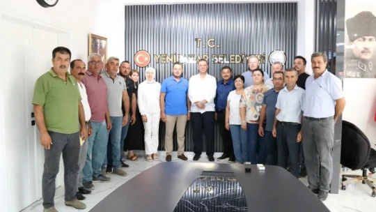Yenipazar Belediye Başkanı Ercan, AK Parti ilçe teşkilatını ağırladı