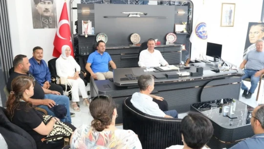 Yenipazar Belediye Başkanı Ercan, AK Parti ilçe teşkilatını ağırladı