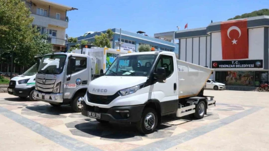 Yenipazar Belediyesi araçlarına kavuştu