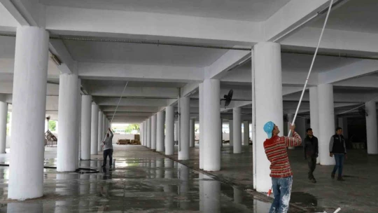 Yenipazar Belediyesi çok amaçlı binayı yeniliyor