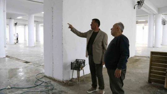 Yenipazar Belediyesi çok amaçlı binayı yeniliyor