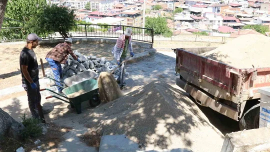 Yenipazar Çamlık Mesire Alanı düzenleniyor