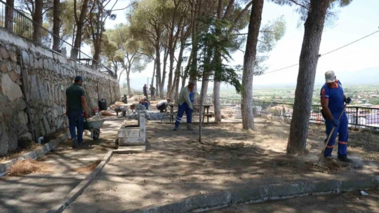 Yenipazar Çamlık Mesire Alanı düzenleniyor