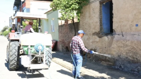 Yenipazar'da çevre düzenlemesi sürüyor