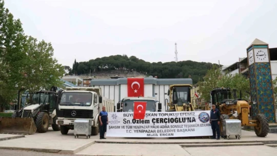 Yenipazar'da hizmet seferberliği Aydın Büyükşehir Belediyesi eliyle büyüyor